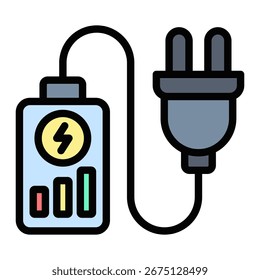Elemento del icono del cargador para el diseño
