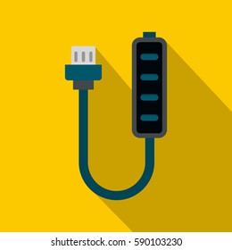 Charger icon. Flat illustration of charger vector icon for web