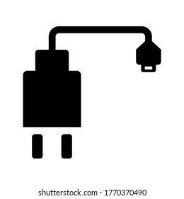 charger icon or logo isolated sign symbol vector illustration - high quality black style vector icons
