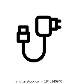 charger icon or logo isolated sign symbol vector illustration - high quality black style vector icons
