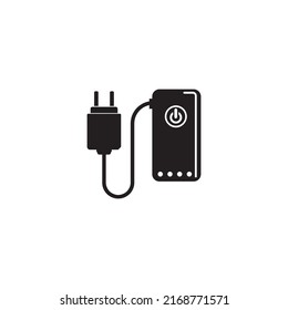 charger icon logo vector design template