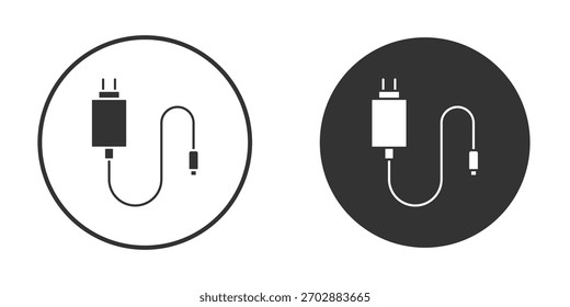 Ladegerät-Symbol. Perfekt für Web- und App-Schnittstellen, Präsentationen, Infografiken