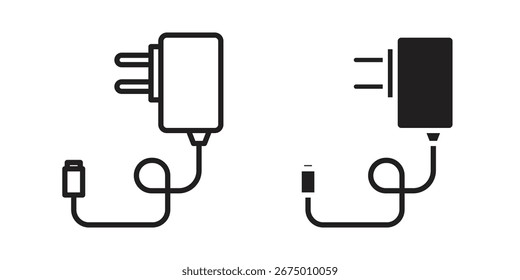 Charger icon vector design, perfect for website ui designs
