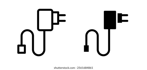 Charger icons for web ui designs