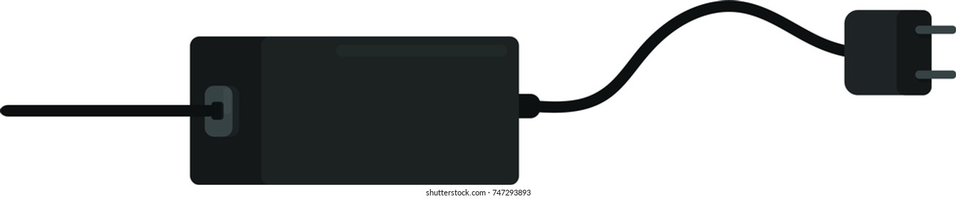 Charger isolated vector illustration