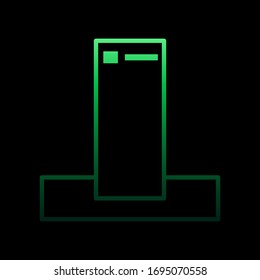 charger nolan icon. Simple thin line, outline vector of internet things icons for ui and ux, website or mobile application
