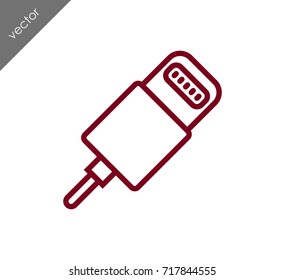 Charger plug icon