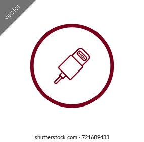Charger plug icon