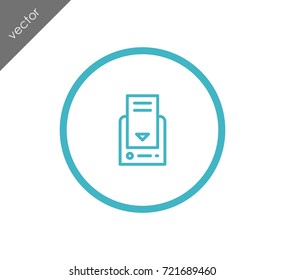 Charger plug icon