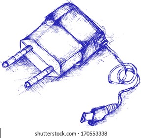  charger, sketch