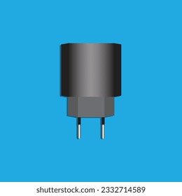 charger vector color gradation 3d design