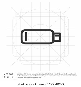 Charging battery icon 