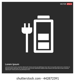 Charging battery icon