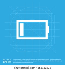 Charging battery icon . Battery icon 