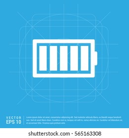 Charging battery icon . Battery icon 