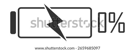 Charging battery icon set with 0,% 25%, 50%, 75%, 100% indicator in colorful style. Battery charge flat icons. Charge indicator. Vector battery power icon powerfully charged. battery icon . EPS 10. 