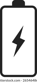  Conjunto de iconos de carga de la batería. Iconos del indicador de nivel de la batería. Niveles de Recargo de la batería. Logotipo del acumulador
