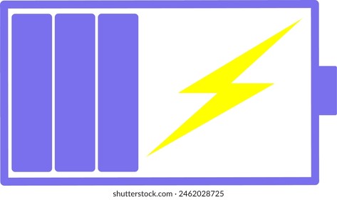 Charging Battery In Progress Symbol