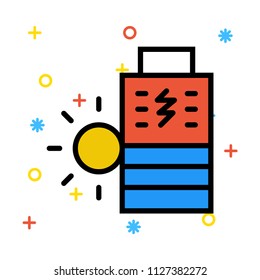 charging battery solar 