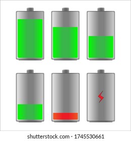 charging battery vector icon logo symbol illustration template