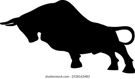 Charging Bull Digital EPs Vector graphics File