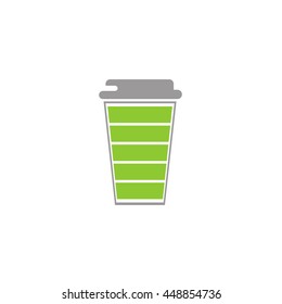 Charging coffee cup