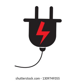 Charging design template vector