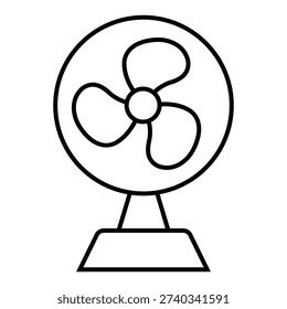 Charging fan Vector icon which can easily modify or edit

