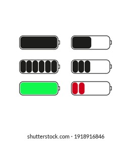 icono de carga sobre fondo blanco, ilustración vectorial