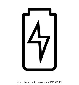  charging Line icon
