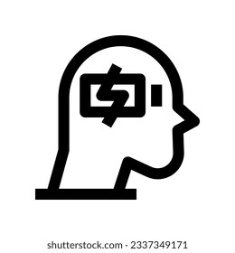 charging mind icon for your website, mobile, presentation, and logo design.