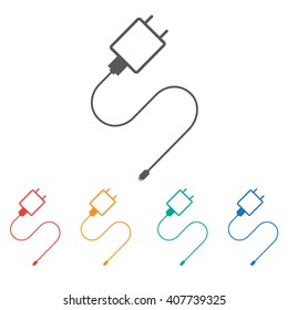 Charging mobile symbol icon 
