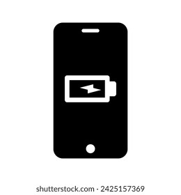 Cargando icono de teléfono en color editable