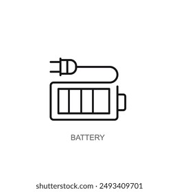 Charging phone icon vector, charging battery sign pictogram isolated on white. charge battery symbol, battery energy logo illustration icon