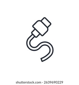 charging plug icon collection .design style with background