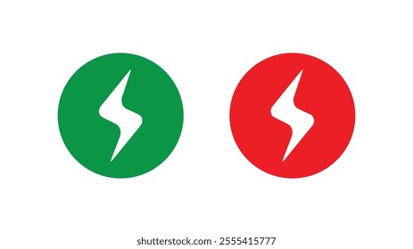 charging point icon on white background