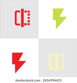 charging power icon and door icon