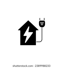 icono de línea de concepto de estación de carga. Ilustración de elemento simple. diseño de símbolos de esquema de concepto de estación de carga.