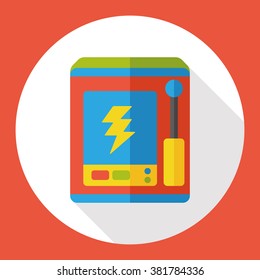 charging station flat icon