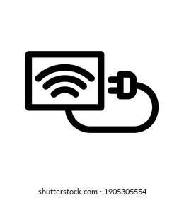 charging station icon or logo isolated sign symbol vector illustration - high quality black style vector icons
