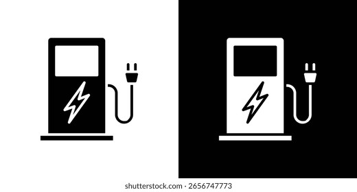 Charging station icon Vector scalable graphics
