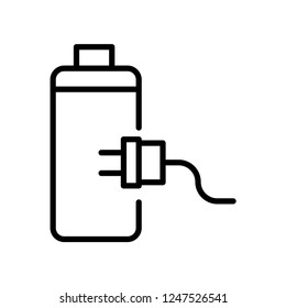 Charging vector icon