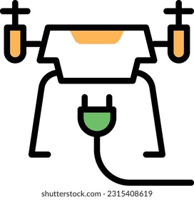 ilustración del vector de carga en un fondo transparente. Símbolos de calidad superior. Iconos vectoriales de color de línea para el concepto y el diseño gráfico.