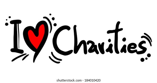 Charities love