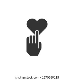 Charity, add icon. Element charity icon. Premium quality graphic design icon. Signs and symbols collection icon for websites, web design, mobile app on white background