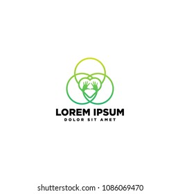 charity children foundation logo template