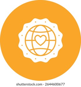 Vektorsymbol für den Tag der Nächstenliebe. Kann für Druck-, Mobil- und Web-Anwendungen verwendet werden.