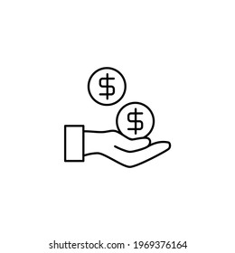 charity, donate, donation, editable, hold, holy, outline, religion, stroke, arabic, button, islam, islamic, muslim, pictogram, web, cash, coin, illustration, isolated, ramadan, solid, white, black, ce