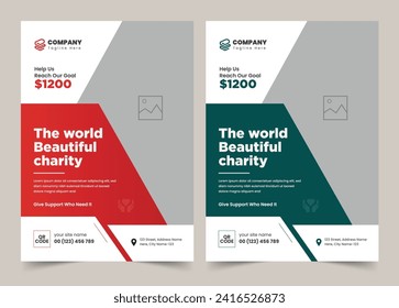 Charity and Donation Flyer, Helping Your Charity flyer