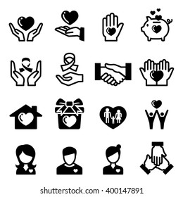 Charity, Donation, Giving & Sharing icon